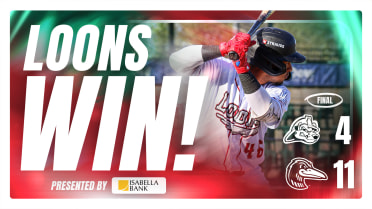 Season-High 18 Hits Powers Loons to 11-4 Series Opener Win