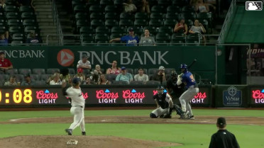 Homer Bush Jr. singles on a line drive to right fielder Kemp Alderman. Logan Davidson scores.