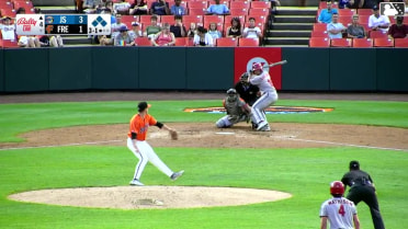 Cohen Achen In play, run(s) to Kodey Shojinaga