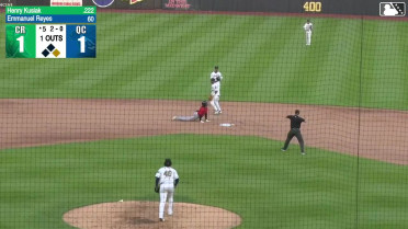 Henry Kusiak homers (2) on a fly ball to left center field.