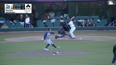 Sebastián Rivero out on a sacrifice fly to right fielder Parker Chavers. Jose Siri scores. Donovan Walton to 3rd.