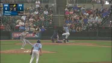 Henry Williams In play, run(s) to Ben Cowles