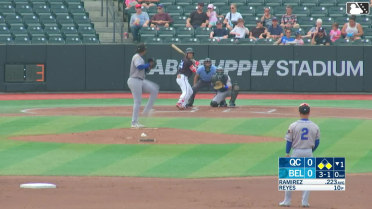 Emmanuel Reyes In play, run(s) to Abrahan Ramirez