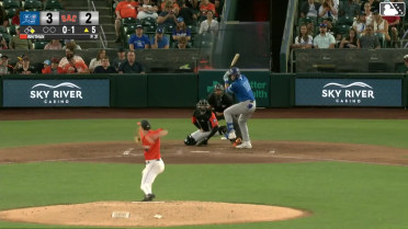 Matt Gorski homers (1) on a fly ball to left center field. Hyeseong Kim scores.