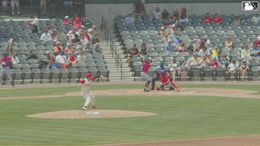 Brendan Jones homers (5) on a fly ball to right center field.