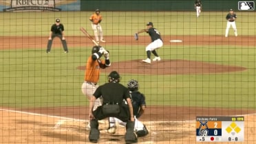 Euribiel Angeles grounds out, shortstop Justin DeCriscio to first baseman Romeo Sanabria. CJ Rodriguez scores. Clark Elliott to 3rd. Jared Sprague-Lott to 2nd.