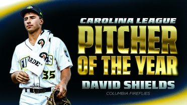 Shields Named Carolina League Pitcher of the Year 