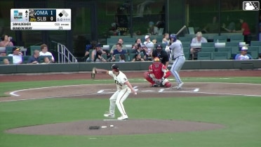 Sam Aldegheri In play, run(s) to Brandon Drury