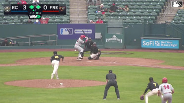 Lucas Ramirez reaches on a fielder's choice, fielded by second baseman Luis Mendez. Anyelo Marquez scores. Kendrey Maduro to 3rd.