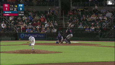 Corey Julks homers (17) on a fly ball to left center field. Jace Jung scores.