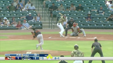 Esteban Mejia Ball to Sean Gamble