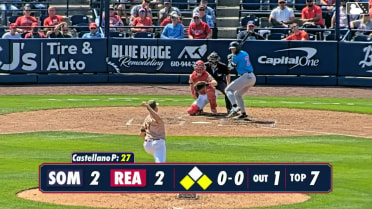 Tyler Hardman steals second base