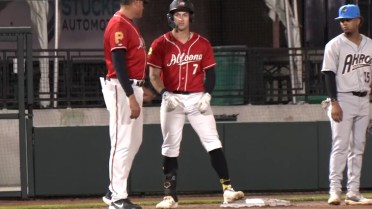 Sammy Siani records two triples for Double-A Altoona