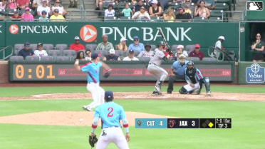 Drew Romo homers (4) on a fly ball to right center field. Oliver Dunn scores.