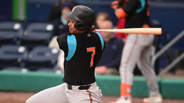 Basallo hits first Tides homer? No ... wait ... yes, he did!