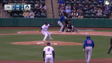 Dylan Carlson singles on a pop up to center fielder Kahlil Watson. Jonathon Long scores. Pedro Ramírez to 3rd. Kevin Alcántara to 2nd.