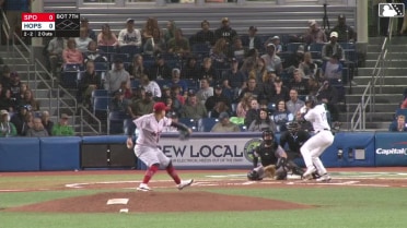 Rockies prospect Yujanyer Herrera's sixth K