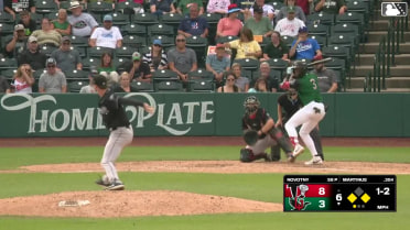 Mairo Martinus singles on a line drive to left fielder Myles Naylor. Emil Morales scores. Nico Perez to 2nd.