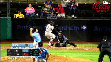 Kayson Cunningham singles on a line drive to right fielder George Feliz. Jakey Josepha scores.