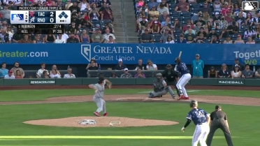 Nick Hull In play, run(s) to Kristian Robinson