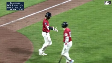 Roman Anthony's first Triple-A homer in rehab game