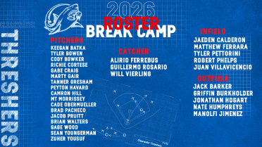 Clearwater Threshers Release 2026 Break Camp Roster