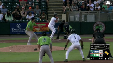 Creed Willems singles on a ground ball to right fielder José Azócar. Enrique Bradfield Jr. scores. Heston Kjerstad to 2nd.