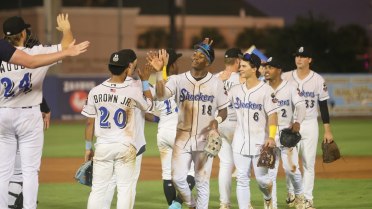 11-Run Outburst Leads Shuckers to Series Win over Blue Wahoos