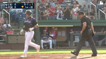 Blaze Jordan's two-run homer