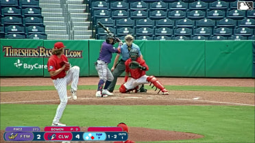 Tyler Bowen Swinging Strike to Ricardo Paez