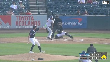 Shotaro Morii grounds into a force out, first baseman Starlin Aguilar to shortstop Dervy Ventura. Nate Nankil scores. Edgar Montero to 3rd. Max Durrington out at 2nd. Shotaro Morii to 1st.
