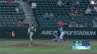 Wilfredo Lara homers (2) on a fly ball to left field.