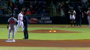 Patrick Clohisy's 22nd steal of the Fall League