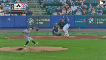 Jose Ramos homers (2) on a fly ball to right center field.