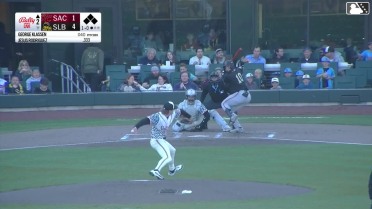 George Klassen In play, run(s) to Jesus Rodriguez