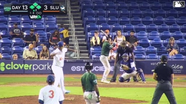 Julio Zayas In play, no out to Drew Davies