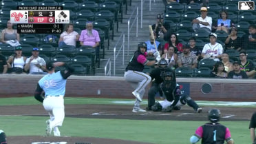 Niko Kavadas singles on a line drive to right fielder Nick Solak. Gustavo Campero scores. Yolmer Sánchez to 3rd.