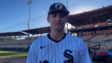 Colson Montgomery talks on his Fall League outing