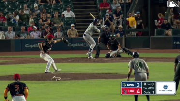 David McCabe doubles (3) on a line drive to right fielder Noelvi Marte. Cal Conley scores. Jim Jarvis to 3rd.