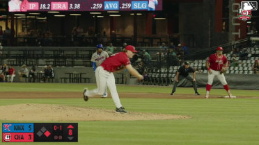 Cody Adcock In play, run(s) to Andy Garriola