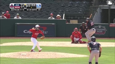 Luis Gastelum In play, run(s) to Deyvison De Los Santos