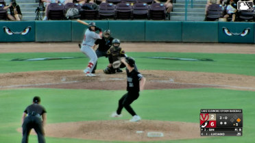 Ivan Luciano homers (9) on a fly ball to center field. Abdias De La Cruz scores.