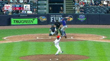 Carl Edwards Jr. In play, run(s) to Ben Cowles