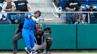 Matthew Ellis homers (14) on a fly ball to left field.