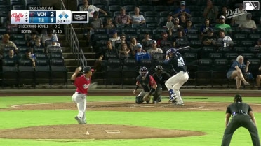 Griffin Lockwood-Powell out on a sacrifice fly to right fielder Garrett Spain. Kole Myers scores.