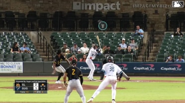 CJ Alexander homers (17) on a fly ball to right center field. Joey Loperfido scores.