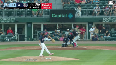 Kody Huff homers (12) on a fly ball to left center field.