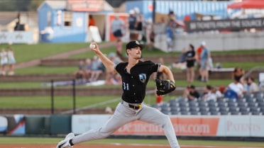 Letson’s Franchise Record-Tying 12 K’s Keeps Shuckers Alive with SLCS Game 2 Shutout