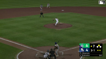 Angel Obando In play, run(s) to Zach Kokoska