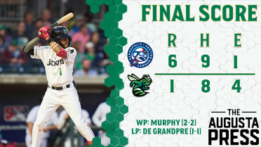 GreenJackets Stifled By Cannon Ballers In Tuesday Series Opener